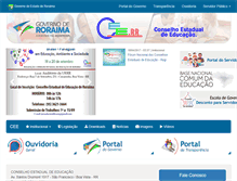 Tablet Screenshot of cee.rr.gov.br