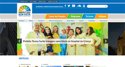 Desktop Screenshot of boavista.rr.gov.br