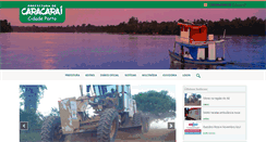 Desktop Screenshot of caracarai.rr.gov.br