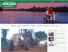 Tablet Screenshot of caracarai.rr.gov.br